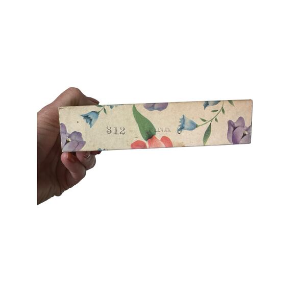 Vintage Childs Dresser Vanity Set Mirror Comb Brush W/ Original Box from‎ 1950’s - Picture 8 of 9